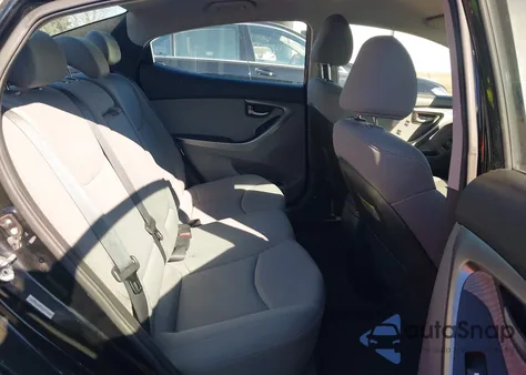 2012 Hyundai Elantra Gls (Ulsan Plant) from USA, damaged, VIN KMHDH4AE7CU288703